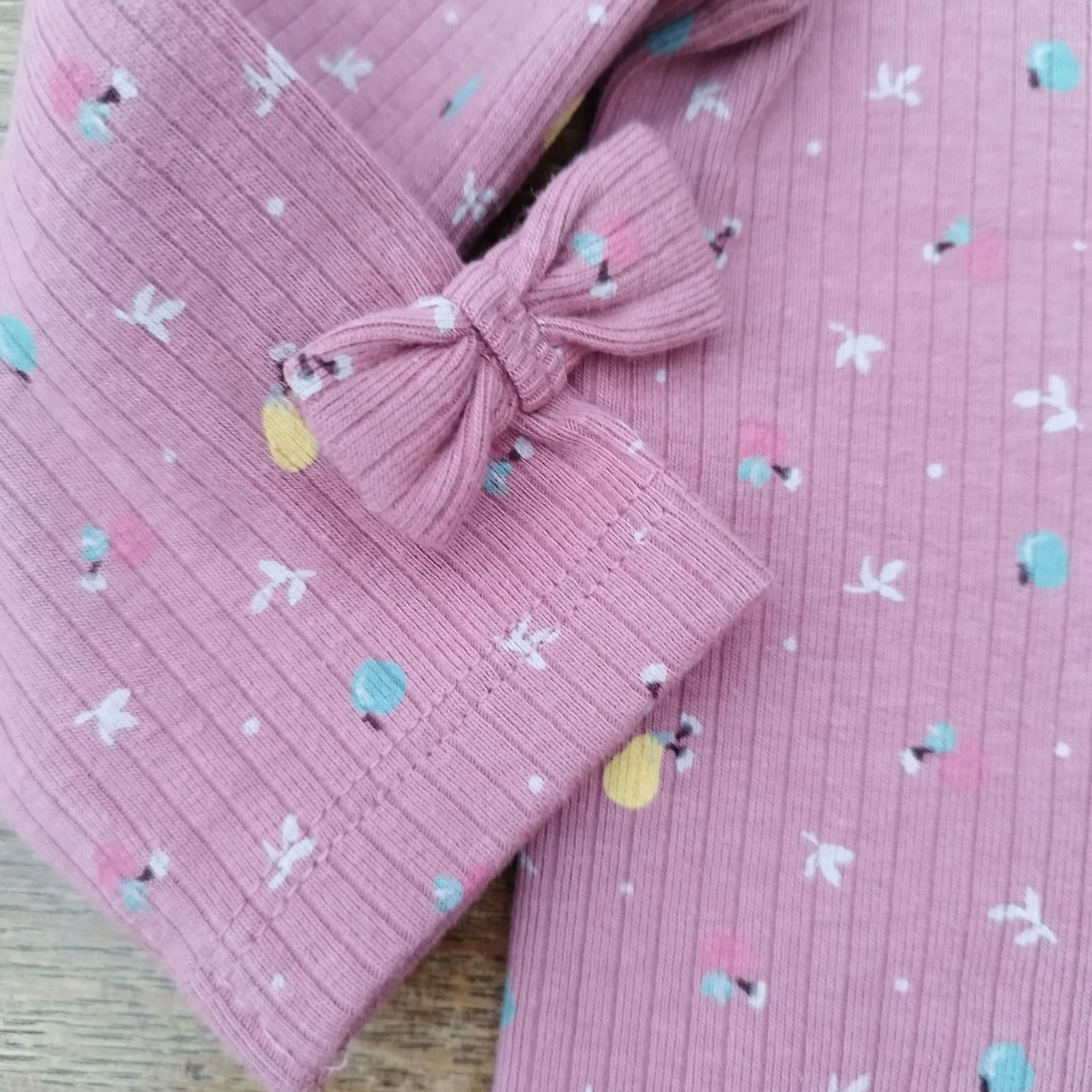 Blouse met lange mouwen fruitprint – photo 4